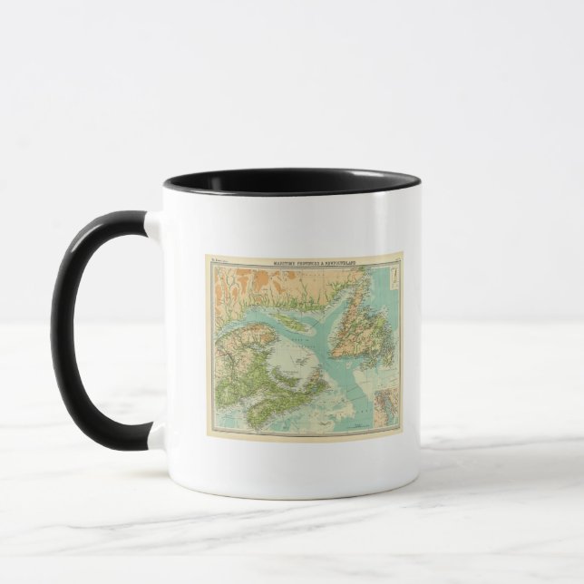 Sjöfartsprovinser och Newfoundland Mugg (Vänster)