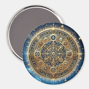 Sjöfartsskydd Sigil av ej guld Magnet