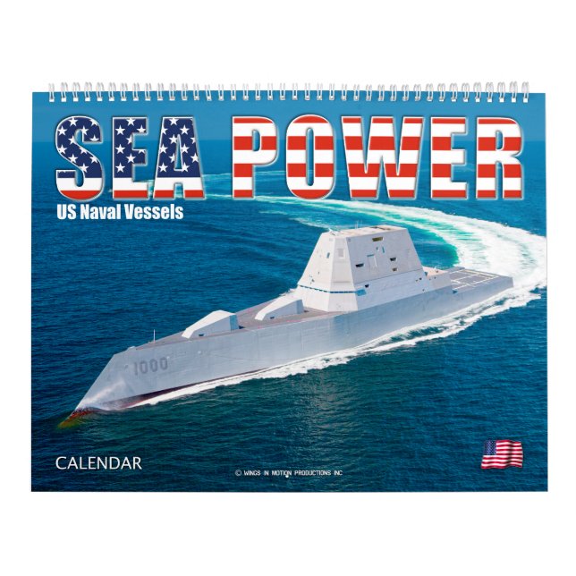 SJÖFARTSSKYDD - USA:S marina fartyg Kalender (Omslag)