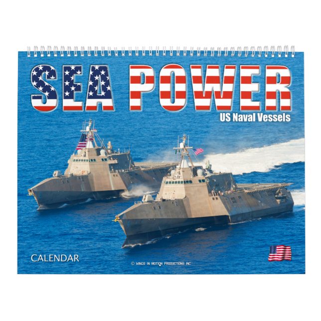 SJÖFARTSSKYDD - USA:S marina fartyg Kalender (Omslag)