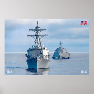 SJÖFARTSSKYDD - USA:S marina fartyg Poster