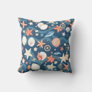 Sjöfartsskyddsområdet Dekorativ kudde - kustbebygg