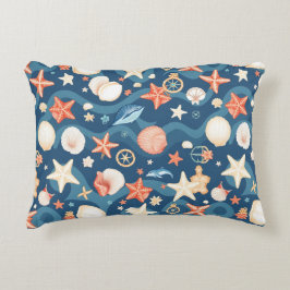 Sjöfartsskyddsområdet Dekorativ kudde - kustbebygg