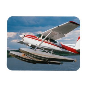 Sjöflygplan startar, Victoriafallen, Zimbabwe Magnet