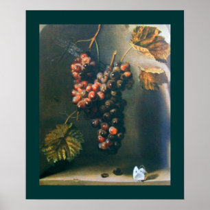 SJÖFRUKT - VÄLSTÅENDE gult, brun grönt Poster