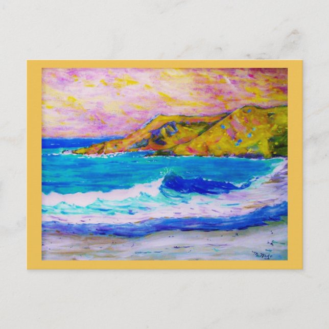 sjöfryst vykort (Framsida)