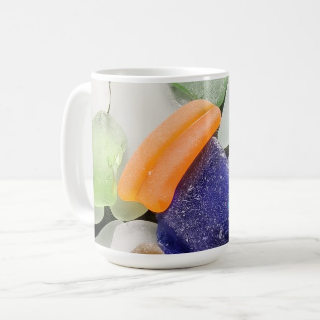 Sjöglas Kaffe Mugg (Framsida vänster)
