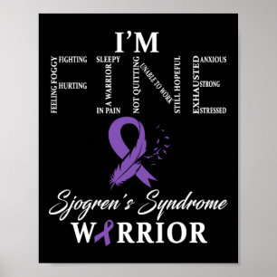 Sjograns syndrom Jag är Bra Down Syndrome Poster