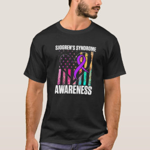 Sjograns syndrom Survivor Lär Warrior 1 T Shirt