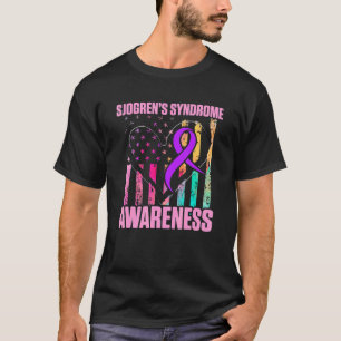 Sjograns syndrom Survivor Lär Warrior 1 T Shirt