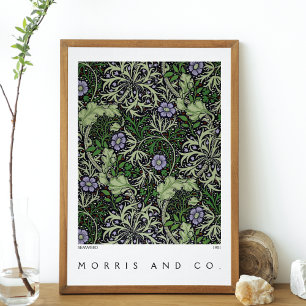 Sjögräs Abstrakt Mönster Morris Co. Poster