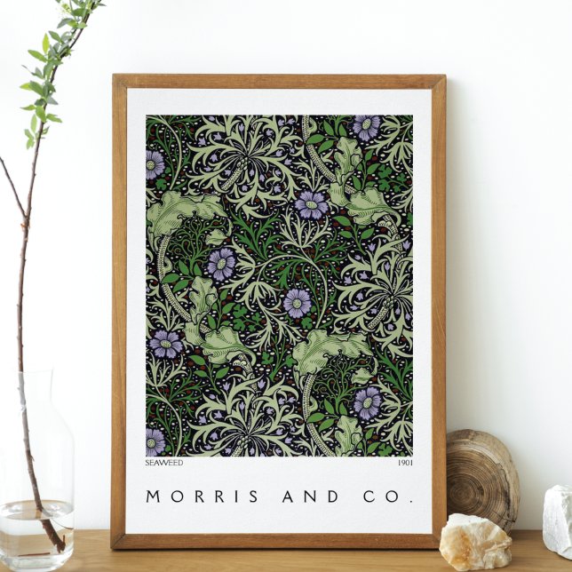 Sjögräs Abstrakt Mönster Morris Co. Poster (Skapare uppladdad)