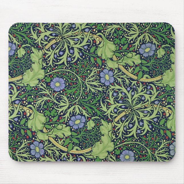 Sjögräs art nouveau-design av William Morris Musmatta (Framsidan)