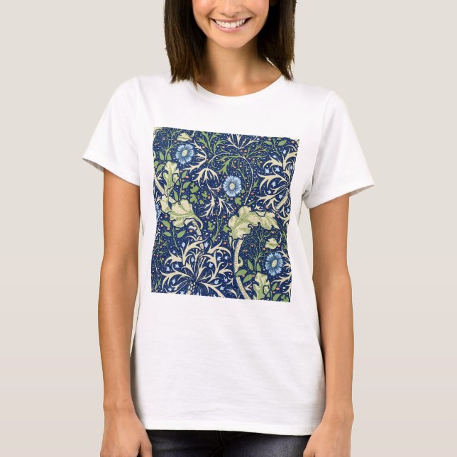 Sjögräs (av William Morris) T Shirt (Framsida)