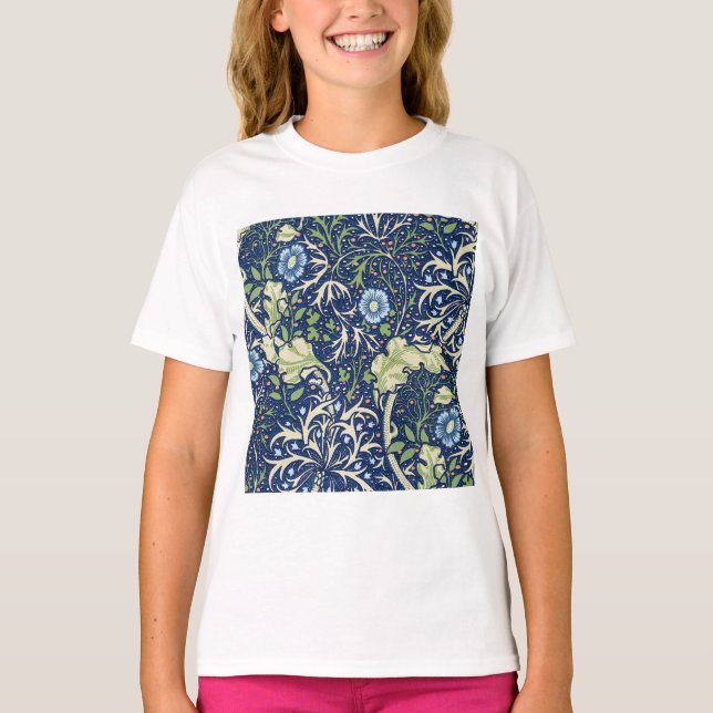 Sjögräs (av William Morris) T Shirt (Framsida)