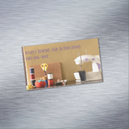 Sjögräs/sjömanstillverkning/sjömanssäd Magnetiska Visitkort