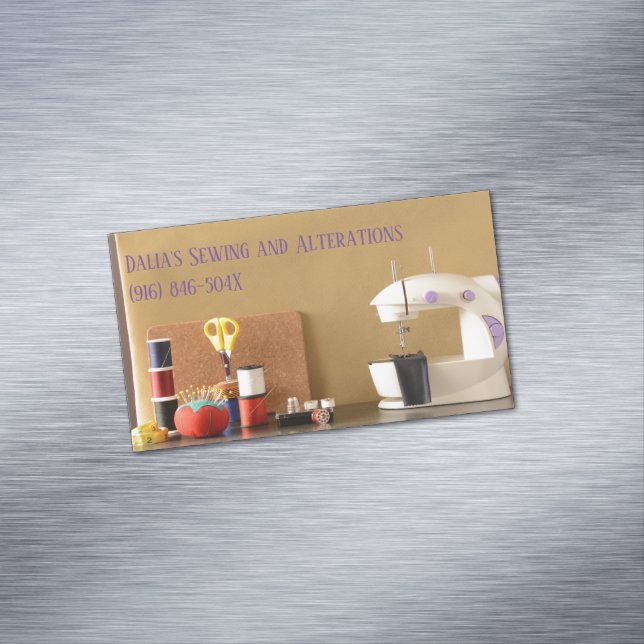 Sjögräs/sjömanstillverkning/sjömanssäd Magnetiska Visitkort (In Situ)