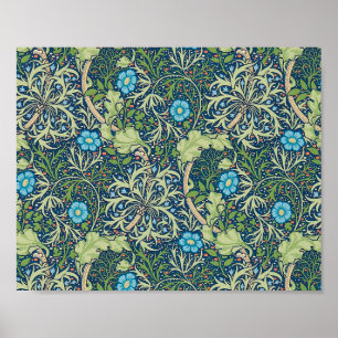Sjögräs, William Morris Poster