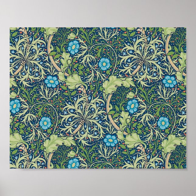 Sjögräs, William Morris Poster (Framsidan)