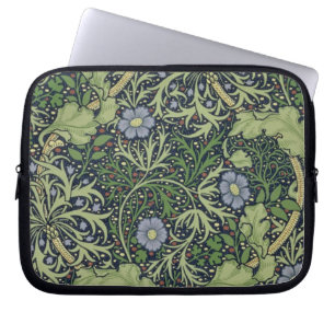 Sjögrästapetdesign som skrivs ut av John Henry D Laptop Fodral