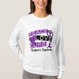Sjogrens för fredkärlekbot syndrom t shirt