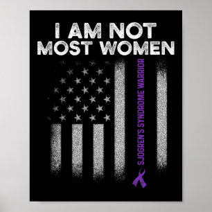 Sjogrens syndrom Survivor Most Women Warrior Da1 Poster