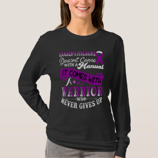 Sjogrens Syndrome Awareness Warrior Support Lila T Shirt