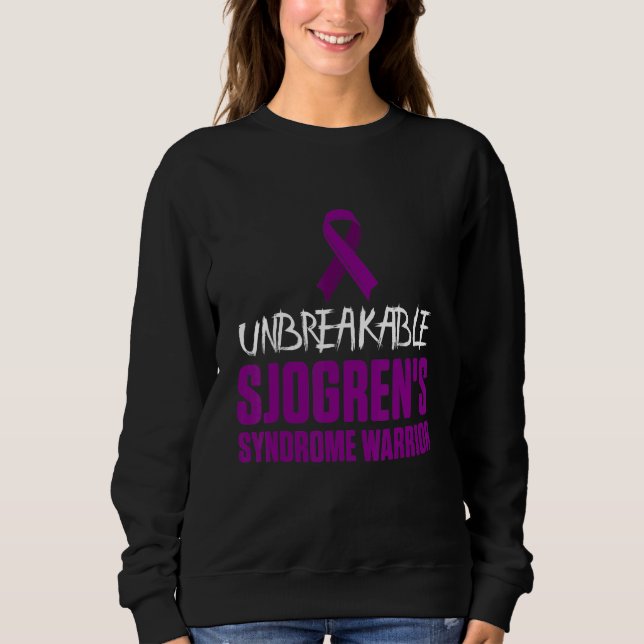 Sjogren's Syndrome Survivor Slow Warrior 4 T Shirt (Framsida)