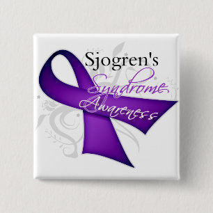 Sjogrens syndrommedvetenhet knapp