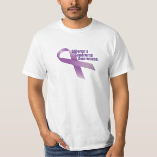 Sjogrens syndrommedvetenhet tee shirt