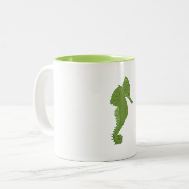 Sjöhäst, Aqua Life Art Mugg (Framsida vänster)