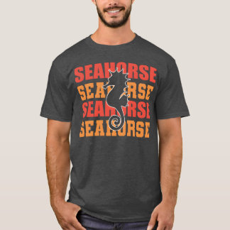 Sjöhäst Dykande Djur Specialist Present vintage T Shirt