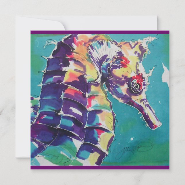 Sjöhäst Inbjudningar (Framsida)