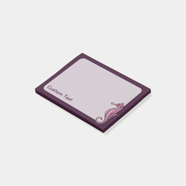 Sjöhäst Rosa Post-it Block (Vinklad)