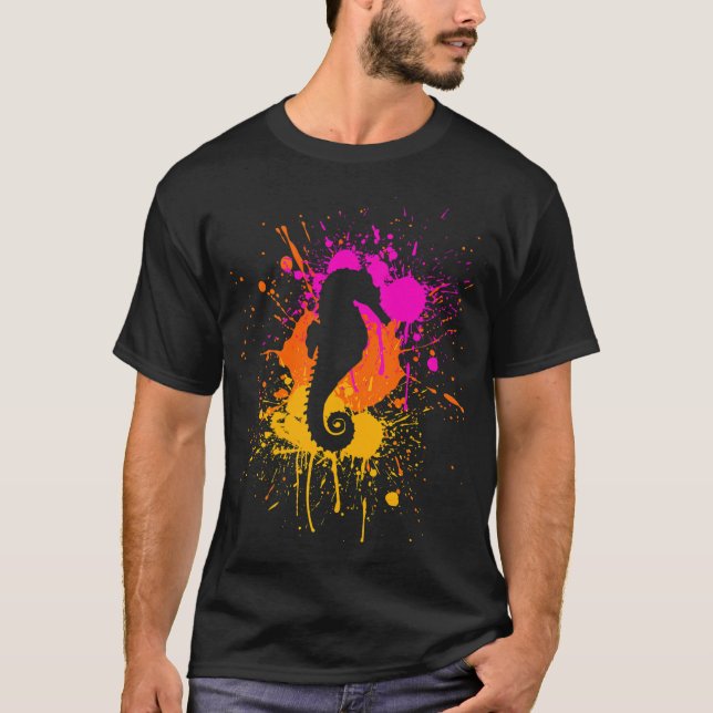 Sjöhäst T Shirt (Framsida)
