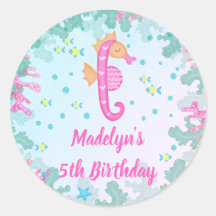 Sjöhäst under havsfödelsedag