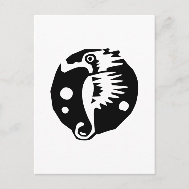 Sjöhäst Vykort (Framsida)