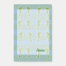 Sjöhästar, Seahorse Personlig Post-it Notes