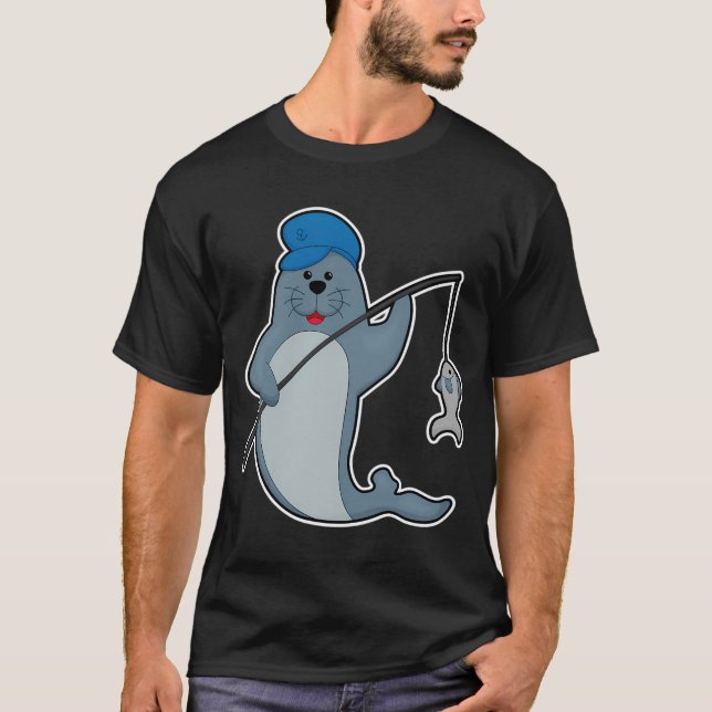 Sjöhästavdragare T Shirt (Framsida)