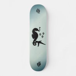 Sjöhästen in i Grönten Mini Skateboard Bräda 18,5 Cm