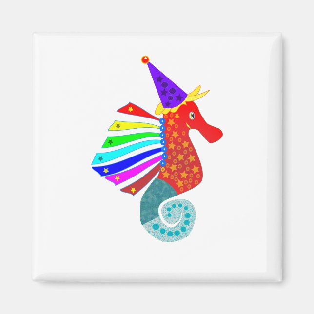 sjöhästs festzon magnet (Framsidan)