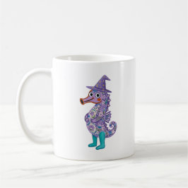 Sjöhästs trollkarlshattmugg kaffemugg