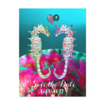 SJÖHJORTAR I KÄRLEK,BLÅ ROSA PÄRLOR,Save the Date