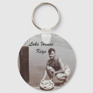 Sjöhus Keychain Nyckelring