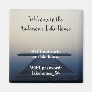 Sjöhus Magnet Ledig Tomt Wifi Lösenord