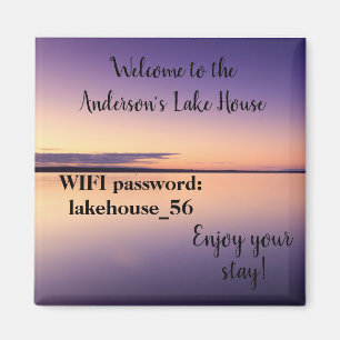 Sjöhus Magnet Semesteruthyrning Wifi Lösenord