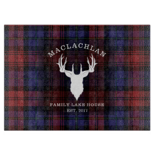 Sjöhus Plaid Tartan Clan MacLachlan Familj