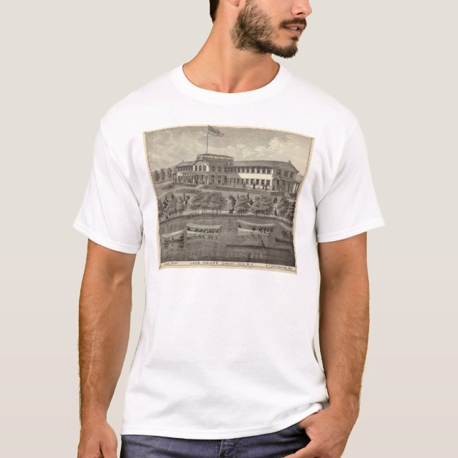 Sjöhus, vår sjö, NJ Tee Shirt (Framsida)