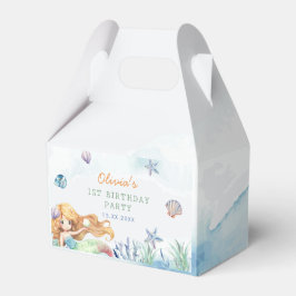 Sjöjungfru 1:a födelsedag under Party Presentaskar