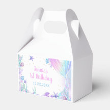 Sjöjungfru 1:a födelsedagsflickan Party